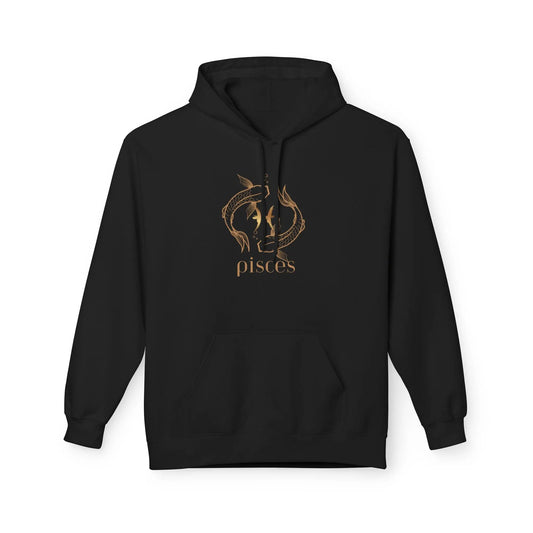 Intuitive by Nature — Rose Gold Zodiac Fish Sweatshirt Printify