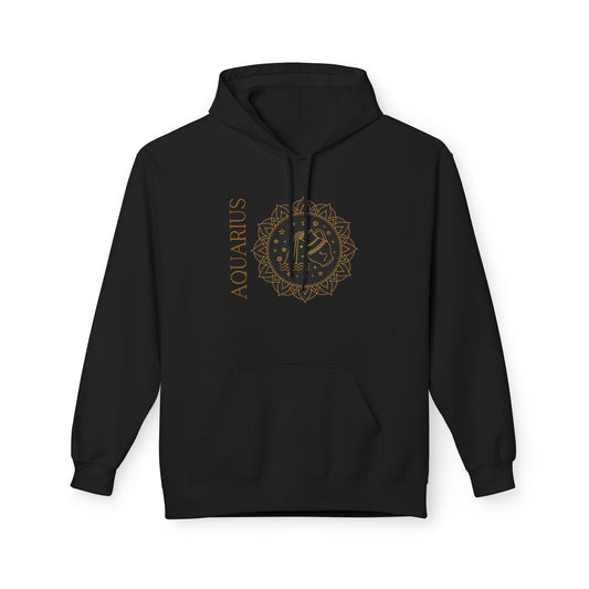 “Built Different” — Floral Mandala Astrology Hoodie