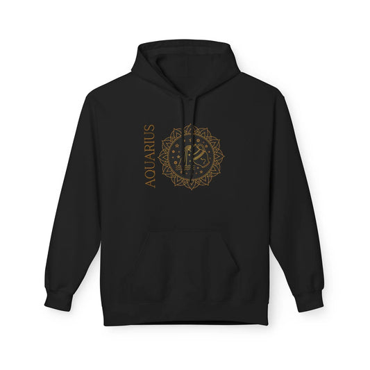 “Built Different” — Floral Mandala Astrology Hoodie Printify