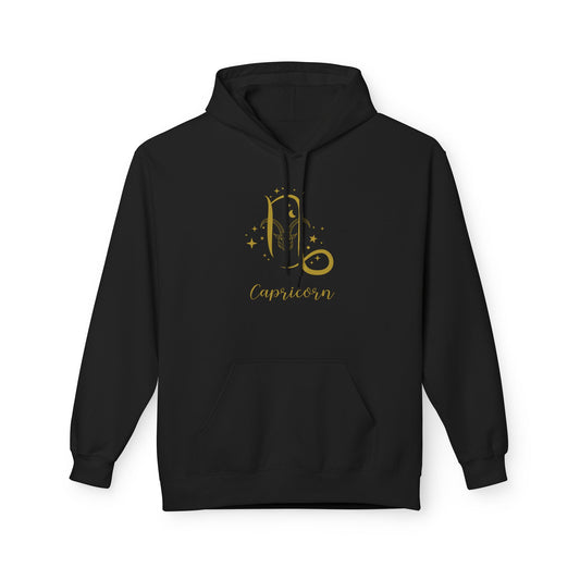 “The Goat Mentality” — Gold Minimal Astrology Hoodie