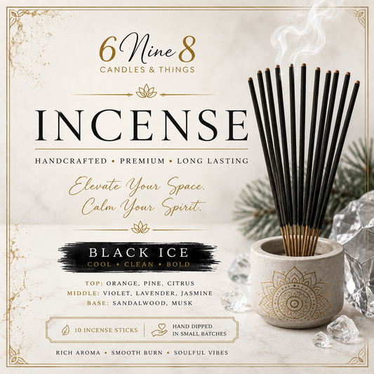 Opulent Smoke "Incense" 6Nine8 Candles&Things