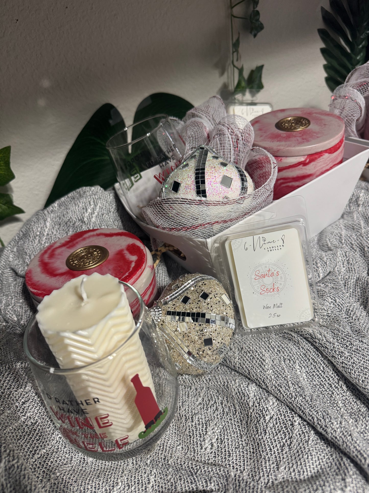 Santa’s Socks Gift Basket