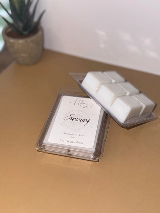 January Wax Melt 6Nine8 Candles&Things