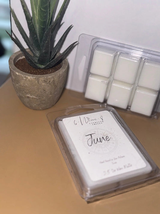 June Wax Melt 6Nine8 Candles&Things