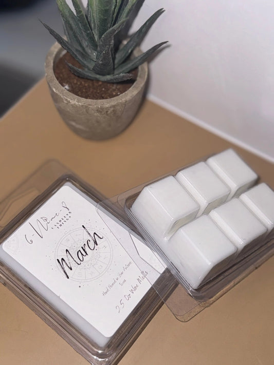 March Wax Melt 6Nine8 Candles&Things