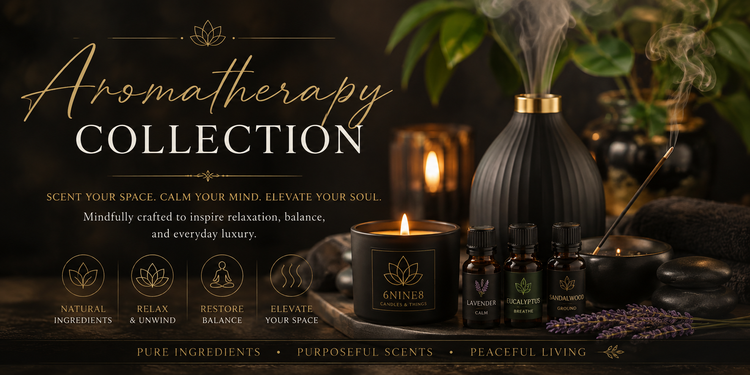 Aromatherapy-Collection 6Nine8 Candles&Things