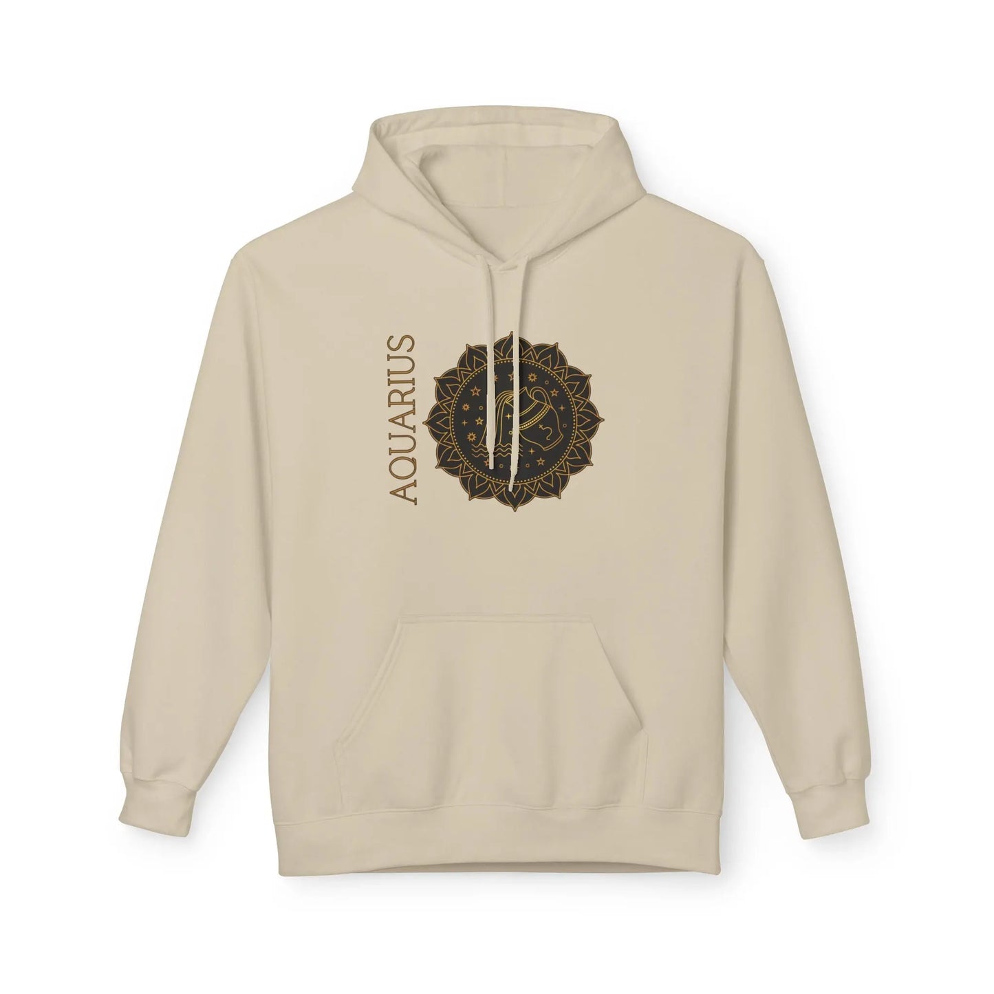 “Built Different” — Floral Mandala Astrology Hoodie Printify
