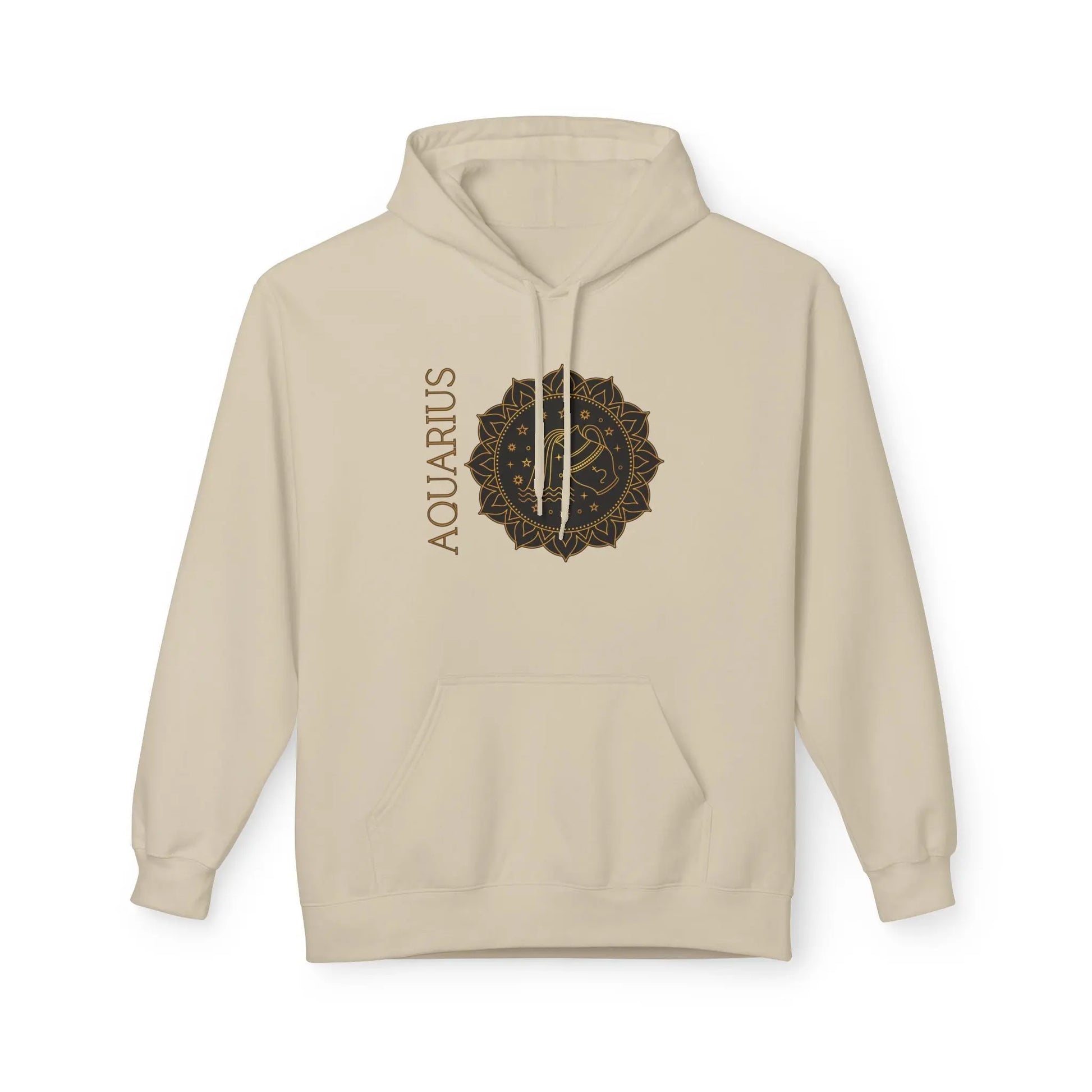 “Built Different” — Floral Mandala Astrology Hoodie Printify