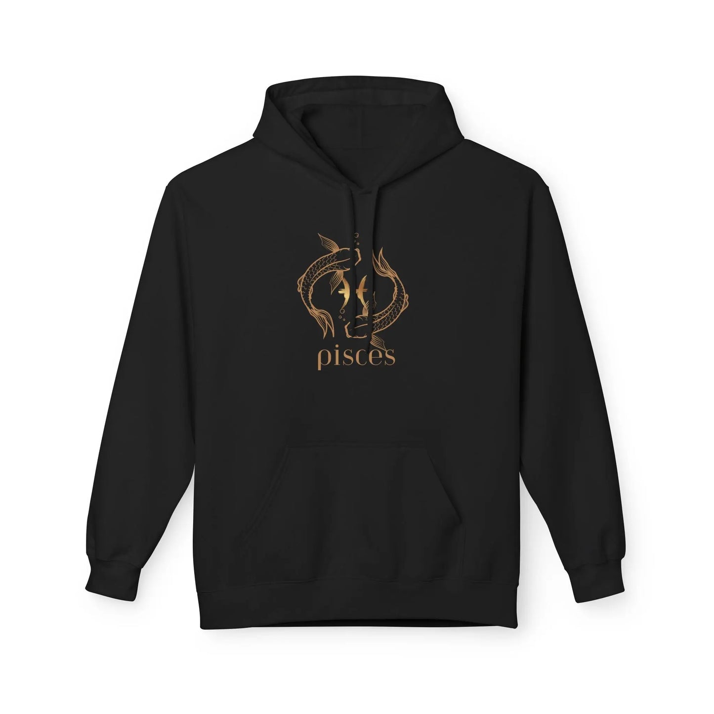 Intuitive by Nature — Rose Gold Zodiac Fish Sweatshirt Printify