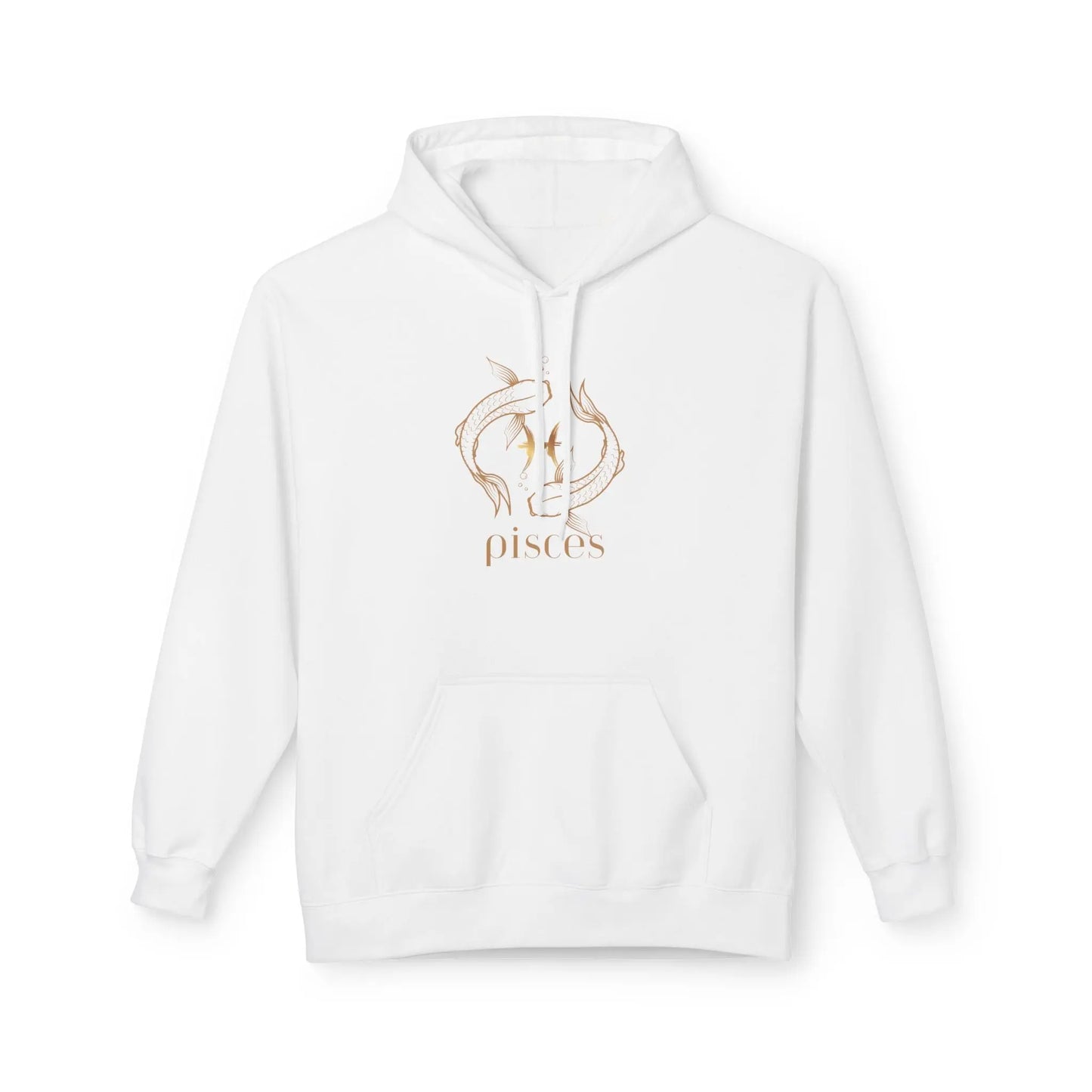 Intuitive by Nature — Rose Gold Zodiac Fish Sweatshirt Printify