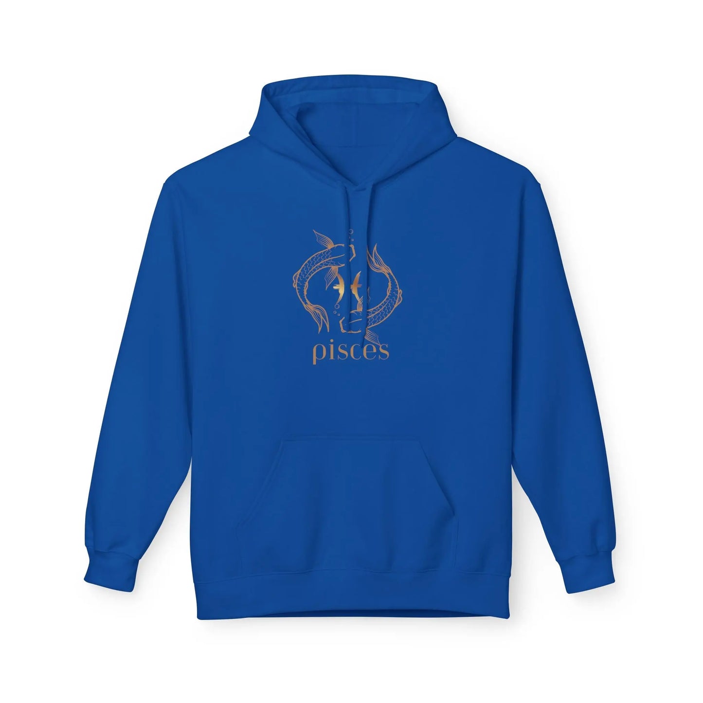 Intuitive by Nature — Rose Gold Zodiac Fish Sweatshirt Printify
