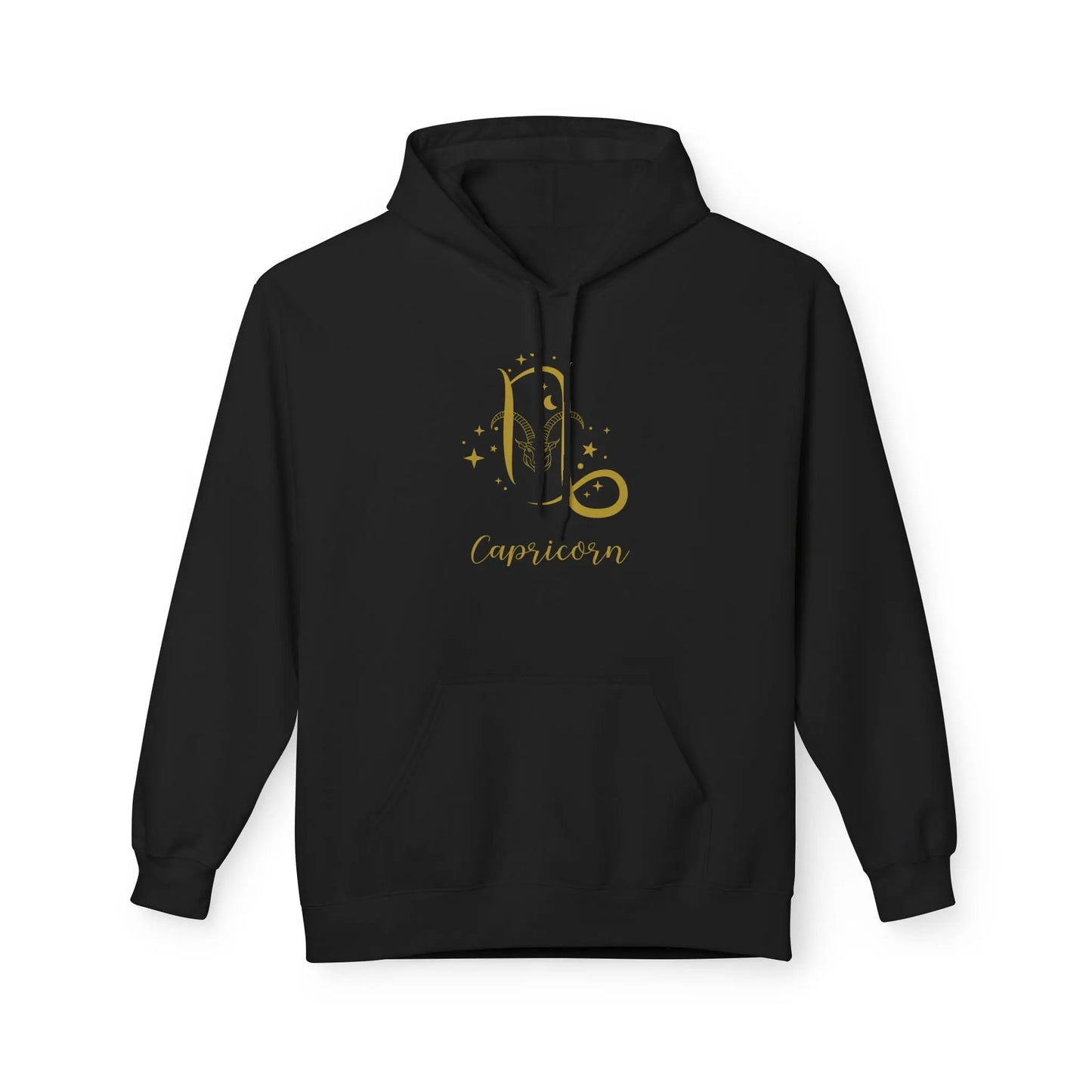 “The Goat Mentality” — Gold Minimal Astrology Hoodie Printify