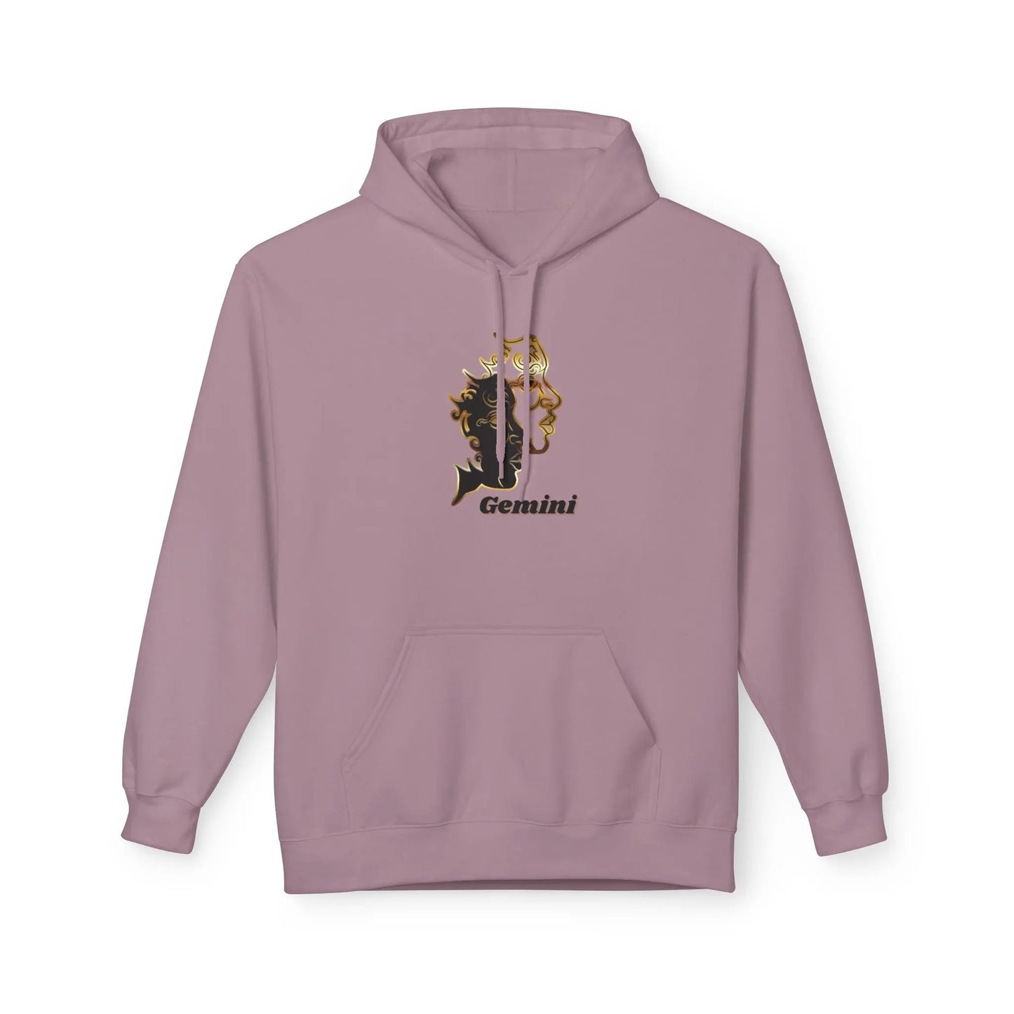 Gemini — Two Sides, One Icon — Twin Faces Astrology Graphic Sweatshirt Printify
