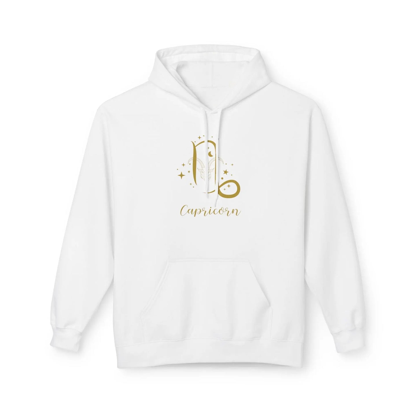“The Goat Mentality” — Gold Minimal Astrology Hoodie Printify